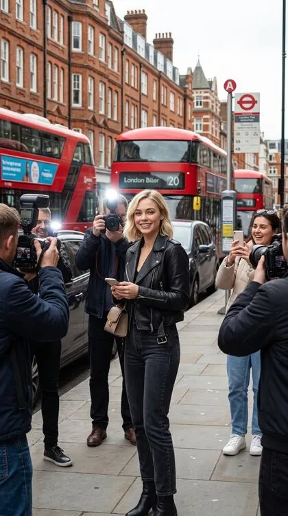 Paparazzi AI Fan Stop Street Moment example